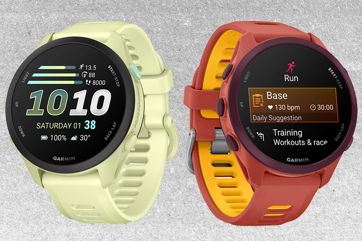 Garmin Forerunner 70 and 170