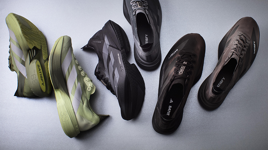 Adidas x Satisfy Adizero Adios Pro 4