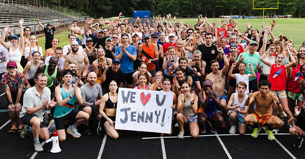 Jenny Simpson released from hospital after suffering cardiac arrest at track event