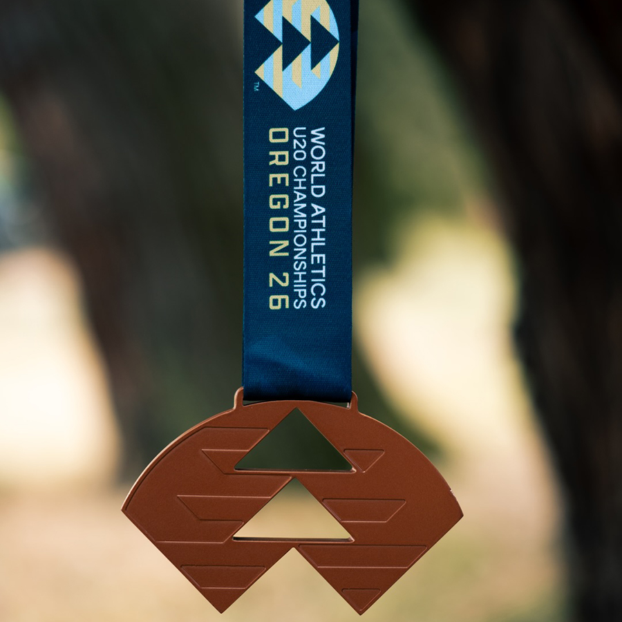 First Look: World Athletics U20 Championships Oregon 2026 Medals