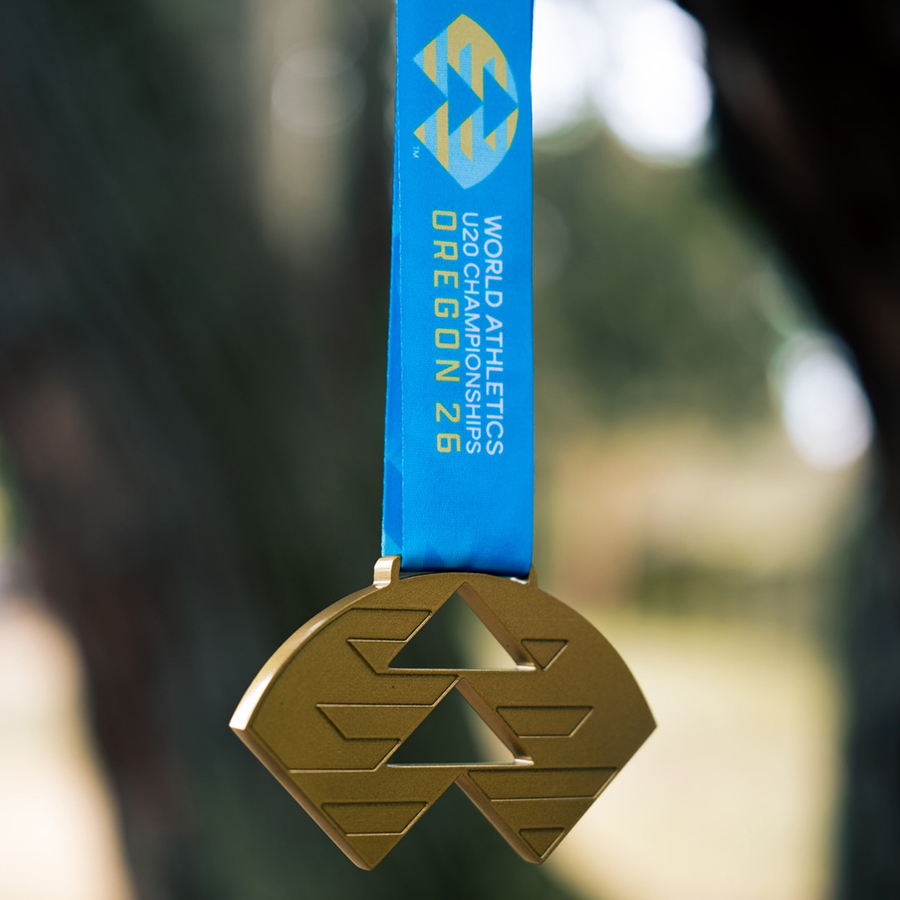 First Look: World Athletics U20 Championships Oregon 2026 Medals