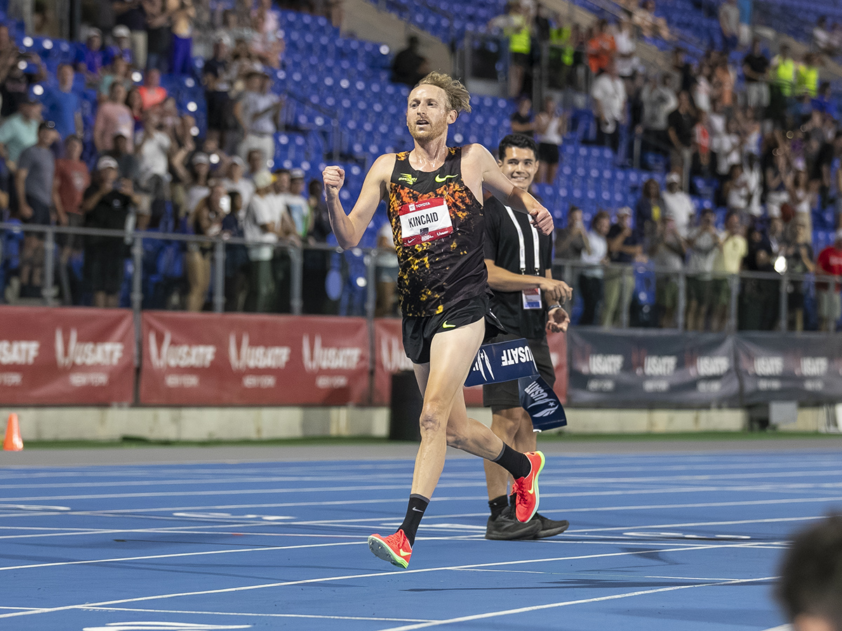 USATF Outdoor Nationals Day 1: Kincaid's daring final lap wins the men's 10,000m title