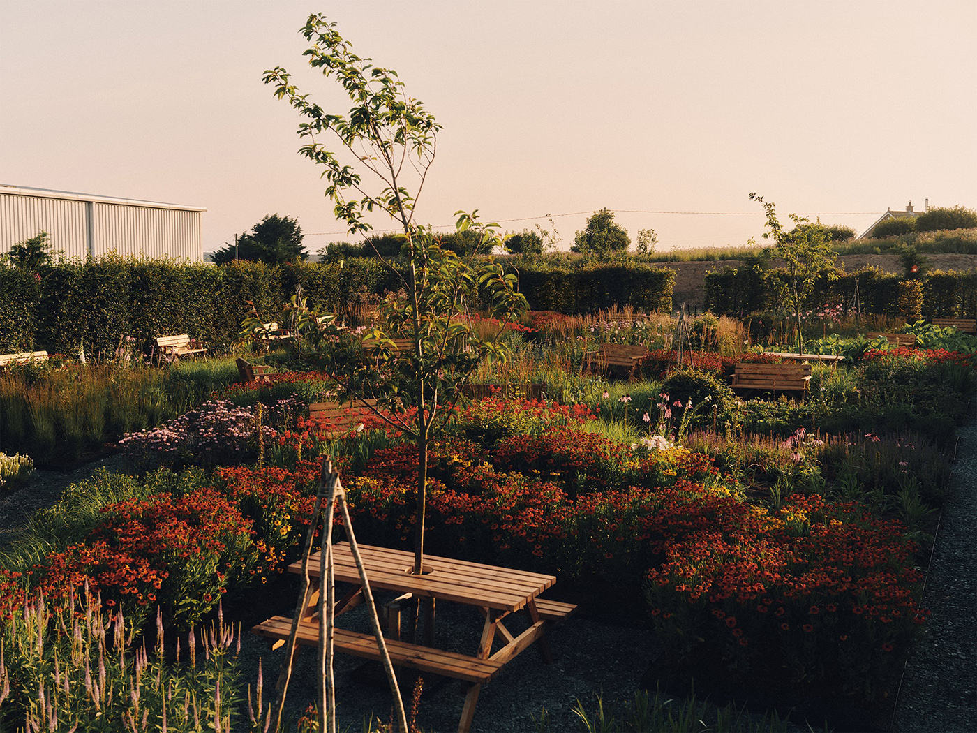 New Balance opens garden for UK factory workers in Cumbria