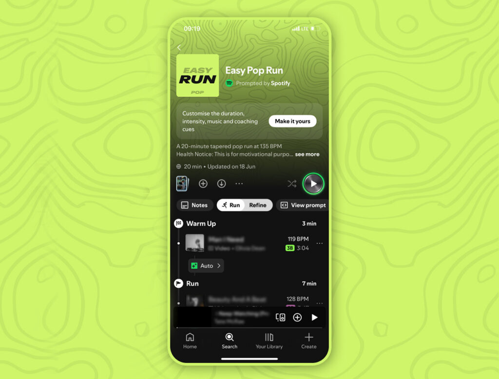 Spotify unveils new "Running Mode" to tailor goals, taste and tempo