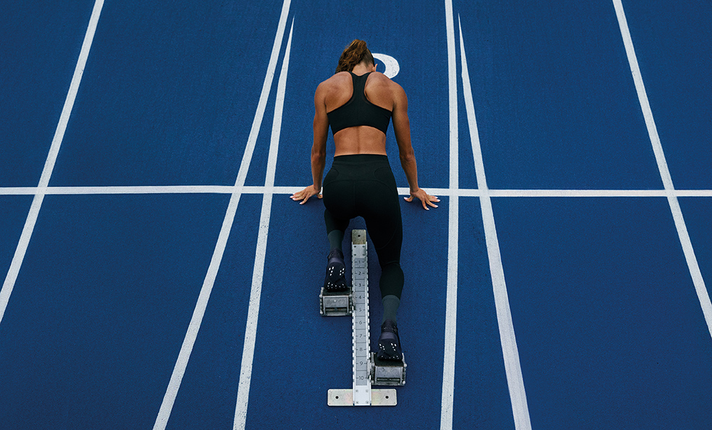 Adidas by Stella McCartney Performance running capsule, Co-Designed by Anna Hall