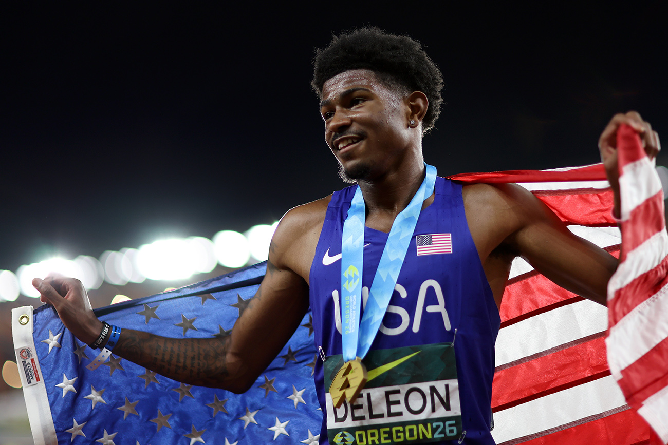 World Athletics U20 Championships 2026 Day 3: DeLeon edges past Wilson to win 400m gold