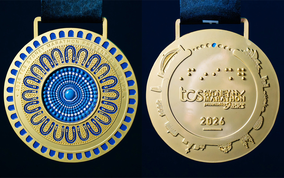 Sydney picks up the major marathon baton and teases its 2026 finisher medal