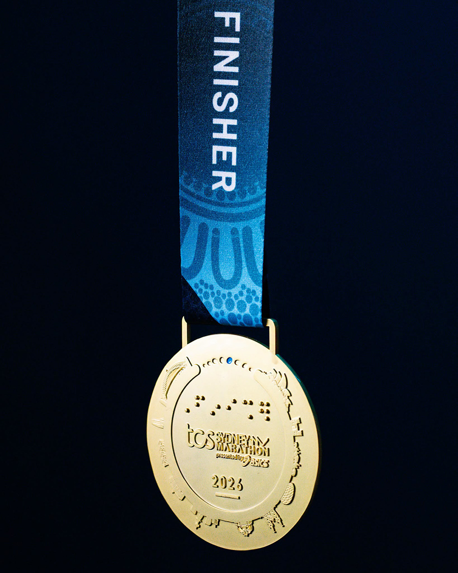 Sydney picks up the major marathon baton and teases its 2026 finisher medal