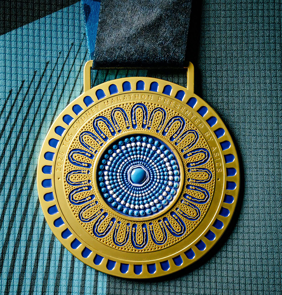 Sydney picks up the major marathon baton and teases its 2026 finisher medal