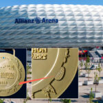 Sydney Marathon medal mistakenly depicts Munich's Allianz Arena
