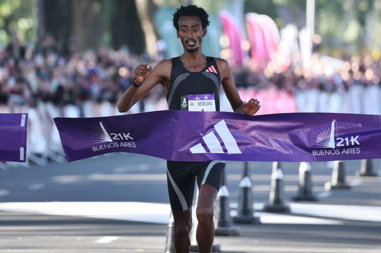 Kejelcha reclaims half marathon world record with 56:51 in Buenos Aires