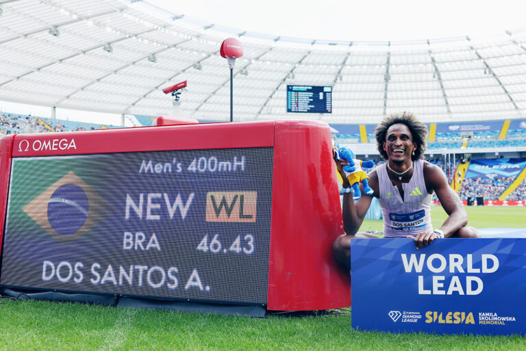 Mondo rises again, dos Santos gets world lead as Jefferson-Wooden shines in Silesia