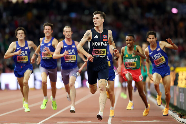 Ingebrigtsen, Duplantis and Russell dominate in wins on Day 1 in Budapest