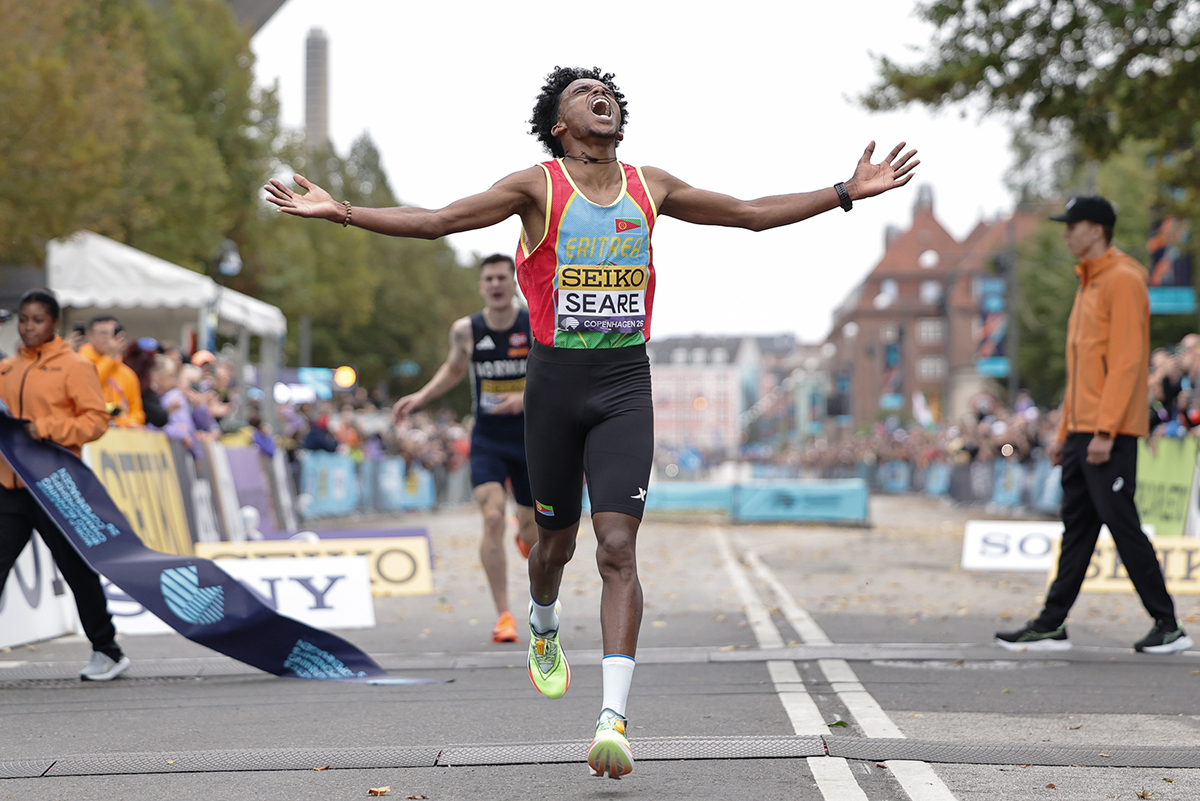 Seare, Amebaw kick to 5K titles as Farken, Guillemot surge to mile world leads in Copenhagen