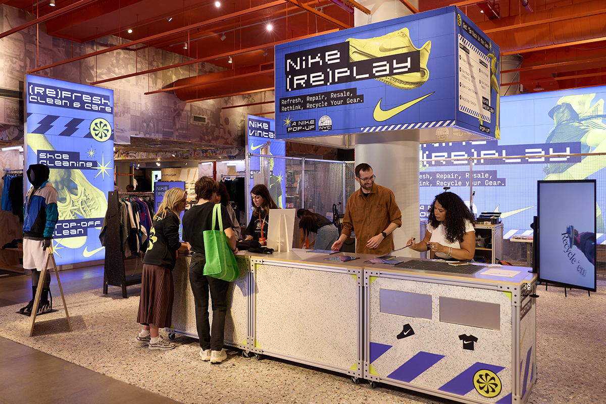 With a second chance refresh, Nike's pop-up gives shoes and apparel their next act
