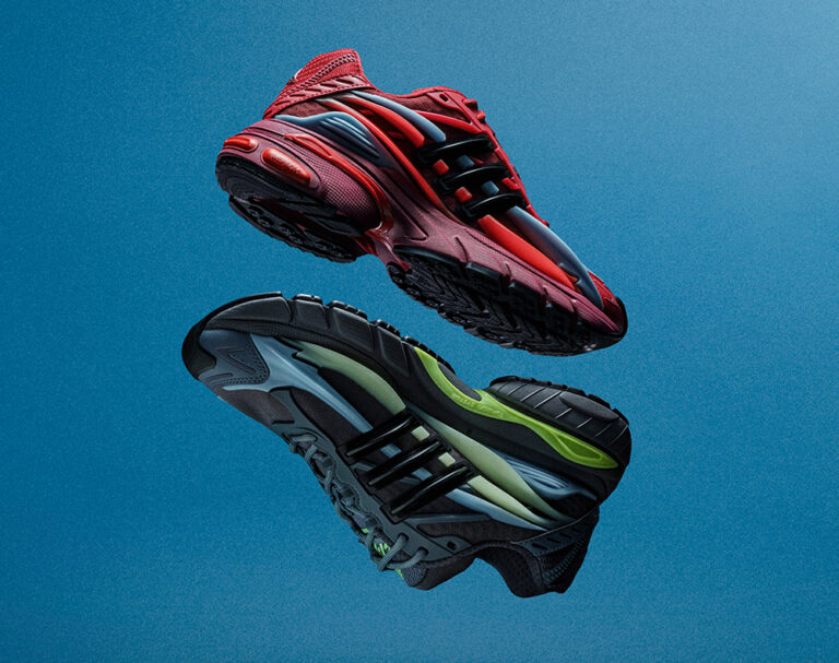 Adidas x Pharrell Jellyfish in Red and Storm