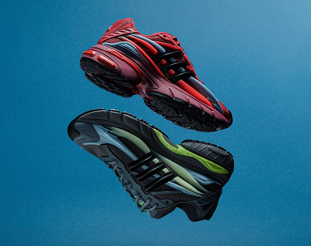Adidas x Pharrell Jellyfish in Red and Storm