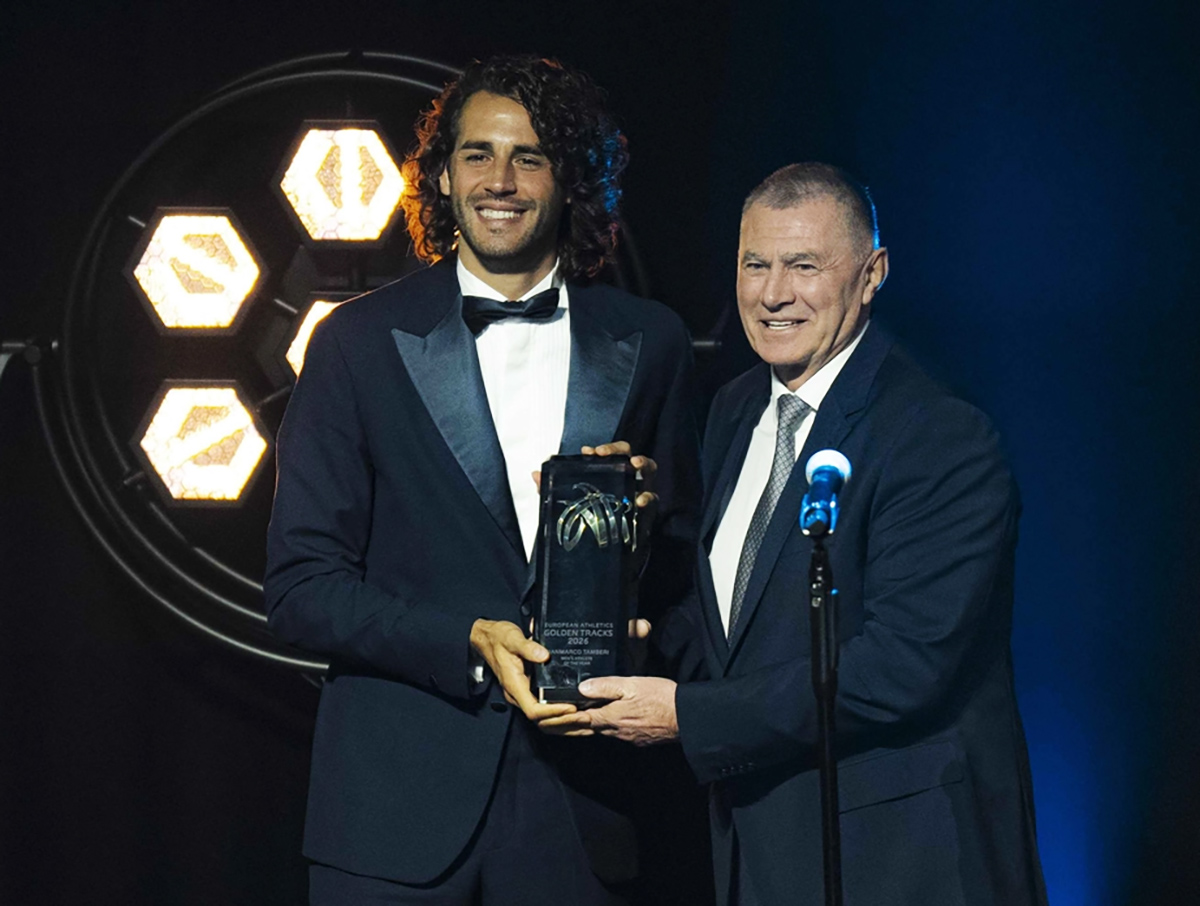 Werro, Tamberi named European athletes of the year at Golden Tracks